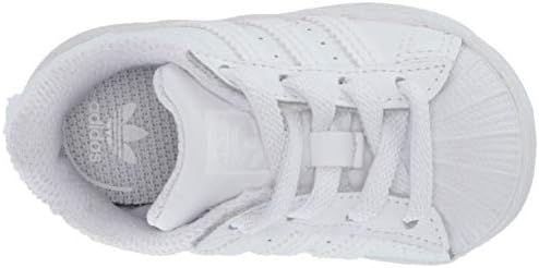 Adidas Superstar Shoes Kids', White, Size 7K | Image 4