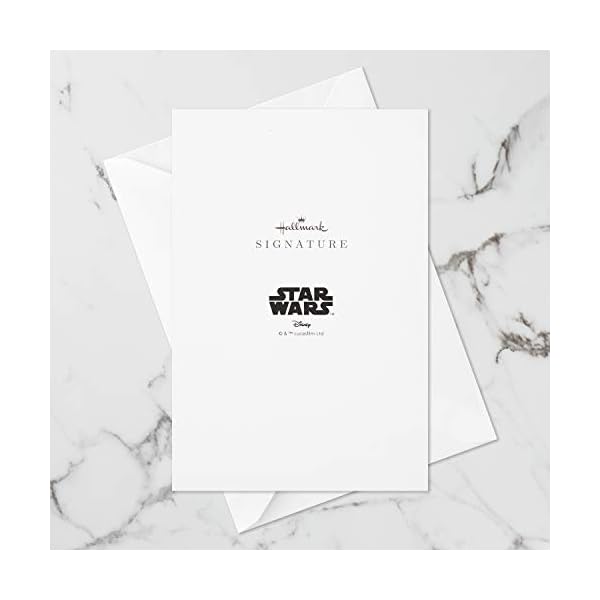 Hallmark Signature Paper Wonder Star Wars Pop-Up-Geburtstagskarte (Luke Skywalker und Obi-Wan) – Bild 8