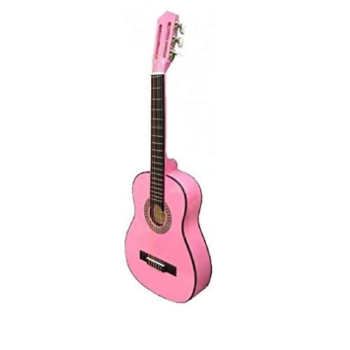 Guitarra rocio c7n (1/2) cadete 85 cms rosa