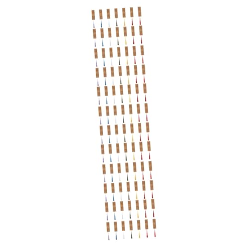 Marque-pages pour bricolage créatif : lot de 120 signets vierges et pompons pour vos lectures