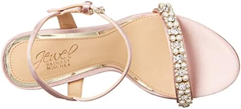 Jewel Badgley Mischka Dee Pearl and Crystal High Block Heels | Image 4