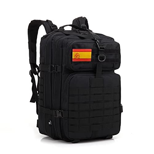 Delgeo Mochila Tácticas Militar, 45l Gran Capacidad Mochila Crossfit, Plegable Impermeable Mochila Supervivencia, Montañismo,Senderismo,Trekking,Acampada,Aventura O Viajes. Delgeo Mochila Tácticas Militar, 45l Gran Capacidad Mochila Crossfit, Plegable Impermeable Mochila Supervivencia, Montañismo,Senderismo,Trekking,Acampada,Aventura O Viajes.