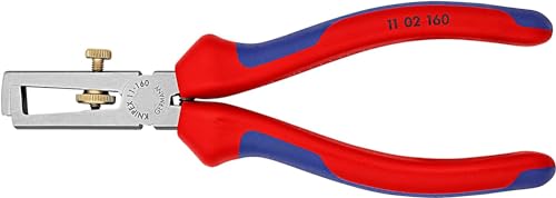 KNIPEX Abisolierzange mit Öffnungsfeder, 11 02 160 – Ansicht 3