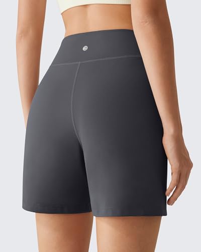 Image of G4Free EverGoing Women's Casual Shorts High Waisted 4'' / 5'' Comfy Shorts with Pockets for Yoga Workout Lounge