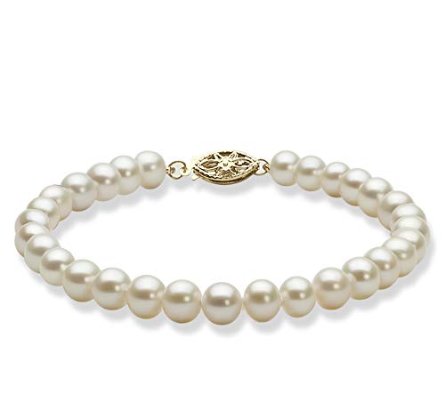 White 5-6mm AAA Quality Freshwater Cultured Pearl Set for Women3
