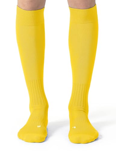 Image of CS CELERSPORT 2 /3 Pack Soccer Softball Baseball Socks for Youth Kids Adult Multi-Sport Compression Knee High Socks