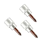 FOCMKEAS 3PCS 1/4' Drive PH2 (#2) Phillips Bit Socket, S2 Steel Screwdriver Bits, Heat Treated CR-V Socket 1.46' Length