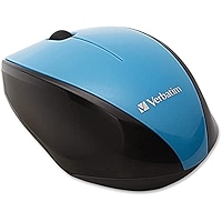 トモ　1/2 Wireless Notebook Multi-Trac Blue LED Mouse - Black (97992