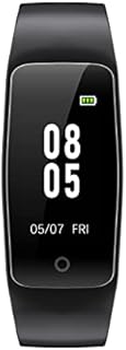 GRV Fitness Tracker Non Bluetooth Fitness Watch No App No Phone Required Waterproof Pedometer Watch with Steps Calories Counter Sleep Tracker for Men Women Kids Parents (Black)