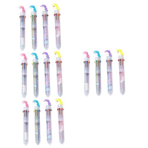 Bolígrafo de unicornio SHINEOFI de varios colores para regalos de papelería infantil y escolar
