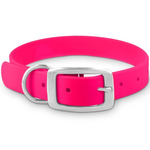 Regal Dog Products Large Pink Dog Collar with...