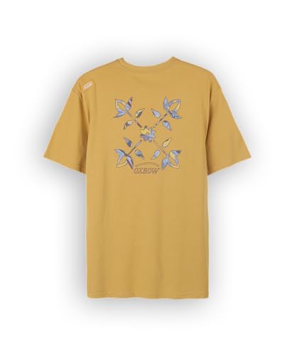 OXBOW Tee-shirt manches courtes TAGTAN Hiver 2025 Manches courtes, Col rond, Motif sur le dos