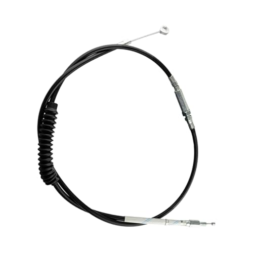 Image of Motorcycle Clutch Cable Wire Steel Braided 55 inch 140cm Compatible with Harley Sportster XL883 1986-2013 XL1200 2004-2020 XL 883 1200 Stainless Cable Models