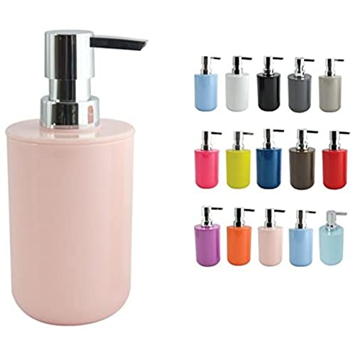 MSV - Dispenser di sapone, rosa pastello, misura unica
