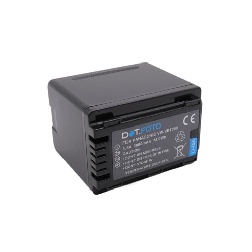 Batería recargable VW-VBT380 para solucionar problemas de autonomía en Panasonic V720 3