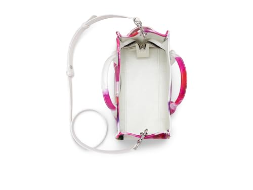 Marc Jacobs, Womens, The Future Floral Leather Small Tote Bag, White Multi, One-Size3