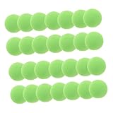 HONMEET 100 Stück Teiliges Eva Schaumstoff Softball Sicher und Sanft für Indoor und Outdoor Shooter Spiel Hand Auge Koordinationstraining Nachfüllbälle für Elektronisches Zielschießen