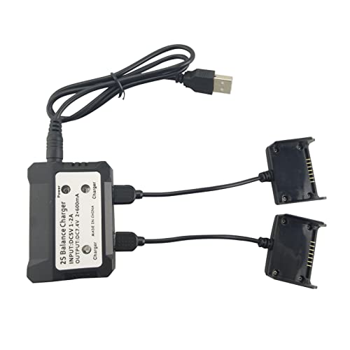 ZYGY 2 in 1 Caricabatterie bilanciato USB