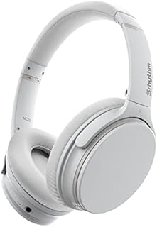 Srhythm NC25 Noise Cancelling Headphones Bluetooth 5.0,Lightweight Wireless Headset Over-ear with Low Latency Game Mode,50H Playtime,Memory Protein Ear Cups