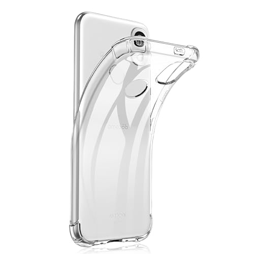 Image of Compatible Kyocera KY-51B Safety Smartphone Case, Reinforced Corners, Camera Protection, Shock Absorption, Fingerprint Prevention, Lightweight, Stylish, High Transparency KY-51B docomo Smartphone Case