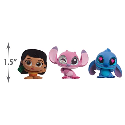 Just Play Disney Doorables Stitch Collection Peek, 8 Pieces, 1.5 Inch Tall Collectible Figurines, Kids Toys for Ages 5 Up by