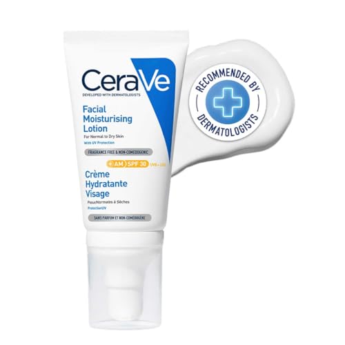 CeraVe AM Facial Moisturizing Lotion For Normal to Dry Skin (52ml...