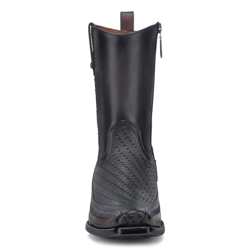 Cuadra Boot for Men in Genuine Bovine Leather Black 1J3LRS3