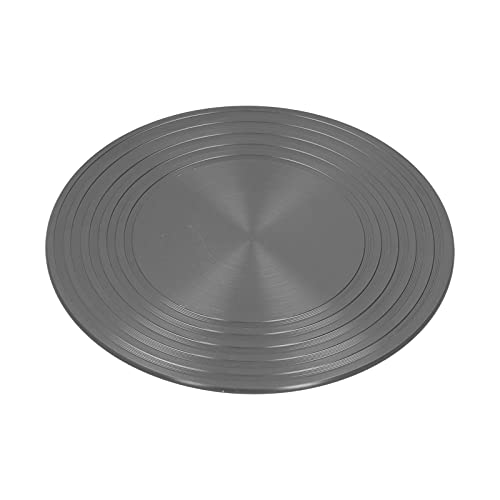 Defrosting Plates Threaded Design Round Heat Conduction Plate Saves Energy and Saves Electricity Defrosting Plate Convenient to Thawing Plate Heat Diffuser Plate,