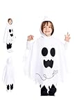 DISBACANAL Poncho fantasma infantil - 1-2 años