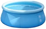 piscina intex 244x76 Amplia sala de juegos para su familia: la piscina inflable familiar puede albergar hasta 4 adultos más 3-5 niños para disfrutar de una fiesta de salpicaduras en el patio trasero.