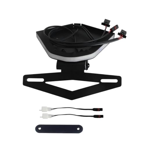 Moto arrière lampe support de cadre plaque d'immatriculation LED S1000RR