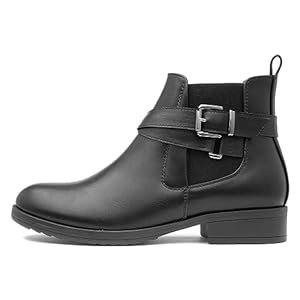 Lilley Mabel Womens Black Zip-up Boot