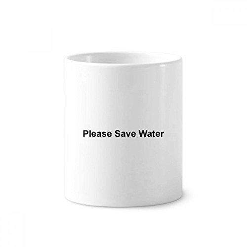 Gobelet céramique symbole eau pour organiser lavabo et bureau