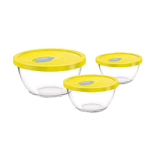 Indian Women Sarees Mixing Bowl with Lid Set of 3 Bowls thumbnail