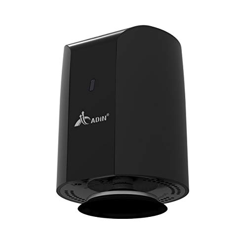 Adin  Altavoz con vibración Bluetooth 360 Grados Doble Membrana Altavoz inalámbrico Recargable 15 W BT20 Negro BT-20 K
