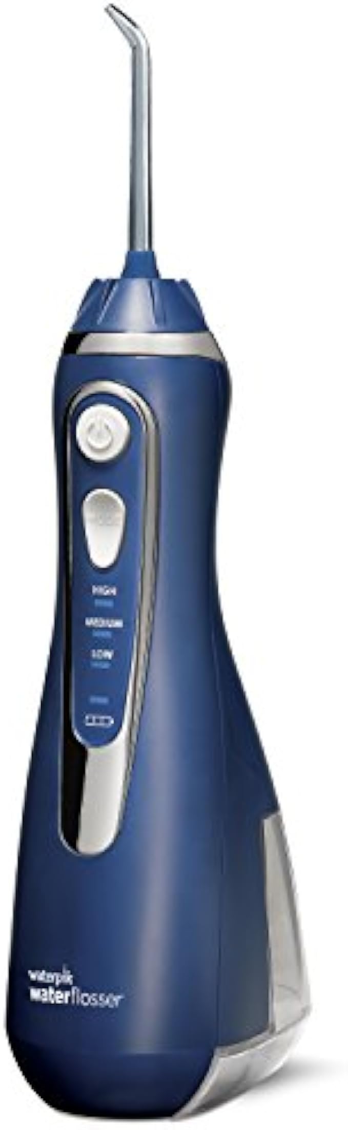 Waterpik Cordless Advanced 2.0 Water Flosser For Teeth, Gums, Braces, Dental Care With Travel Bag and 4 Tips, ADA Accepted, Rechargeable, Portable, and Waterproof, Gray WP-587, Packaging May Vary