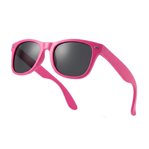 Komonee Drifter Sunglasses UV400 Protection Pink Classic Style Retro Sun Shades Eye Glasses Unisex For Men Women Travel & Fashion Lightweight Frame Fashion Eyewear Outdoors