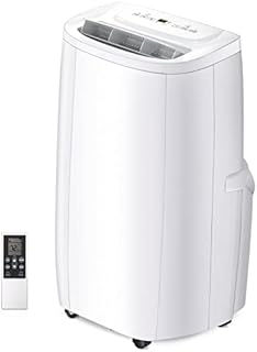 R.W.FLAME 14,000BTU Portable Air Conditioner for Rooms up to 700 sq.ft,3 in 1 Portable AC unit with Dehumidifier & Fan,Remote Control & Window Mount Kit,LED Display,24H On/Off Timer