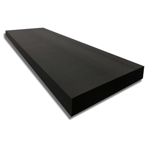 FoamTouch 1" Charcoal Upholstery Foam Cover
