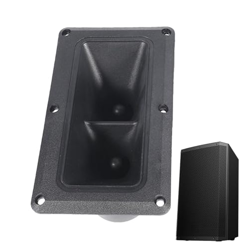 Tweeter a tromba,Altoparlanti tweeter a tromba | Altoparlante Tweeter Piezo - Tweeter piezoelettrici a tromba, altoparlante piezoelettrico in ceramica ad alta sensibilità a doppia unità per la casa
