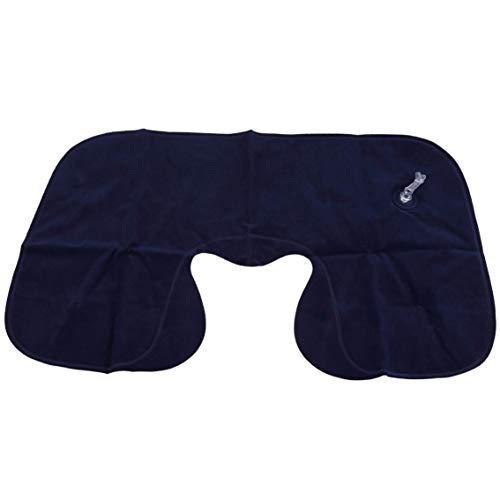 Preisvergleich Produktbild Banbie Aufblasbares Reisekissen Luftkissen Nackenstütze U-förmige kompakte Flugzeug Flug Reine Farbe Rest Kissen Kissen Für Auto