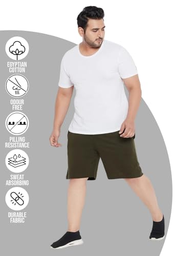 Image of Bigbanana Plus Size Men's Regular Fit Shorts