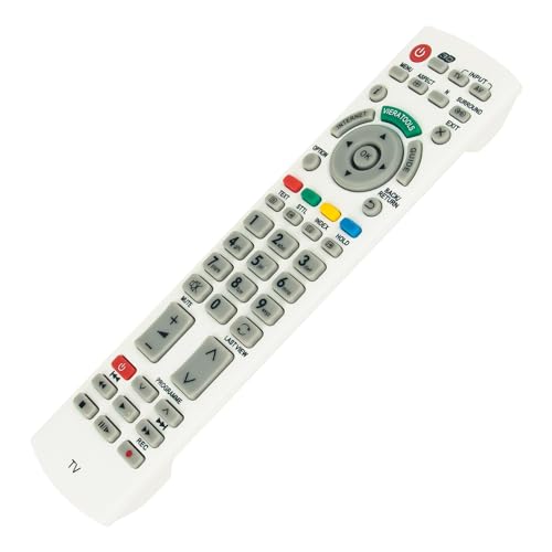 N2QAYB000785 VINABTY Replace Remote Control Fit for Panasonic TX-L32ET5EW TX-L37ETW5W TX-L42ET5EW TX-LR42ET5W TX-L32ETW5W TX-L37ET5EW - Image 2