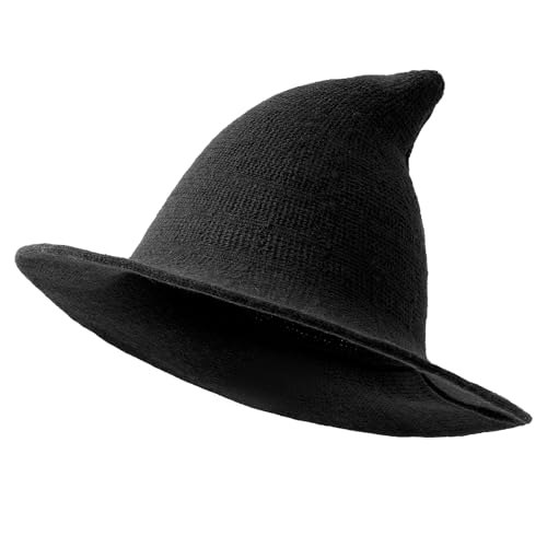 JOYEBUY Kids Girl Boy Witch Hat Wide Brim Foldable Hats
