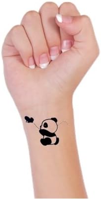 Animale Animal Collection De Tatouages Temporaires Temporary Tattoos Collection Tatouages Panda Tattoos Amazon Fr Beaute Et Parfum