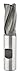Grizzly G9331 3 Flute Carbide-Tipped End Mill, 3/4-Inch Diameter