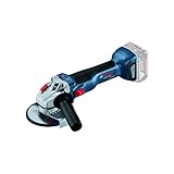 Bosch Professional 18V System Akku Winkelschleifer GWS 18V-10 (Scheibendurchmesser 125 mm, ohne Akkus und Ladegerät, im Karton)