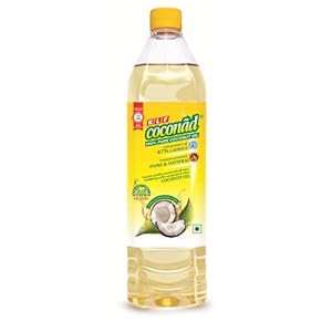 Great Bazaar KLF Coconad 100% Pure Coconut Oil, 1L