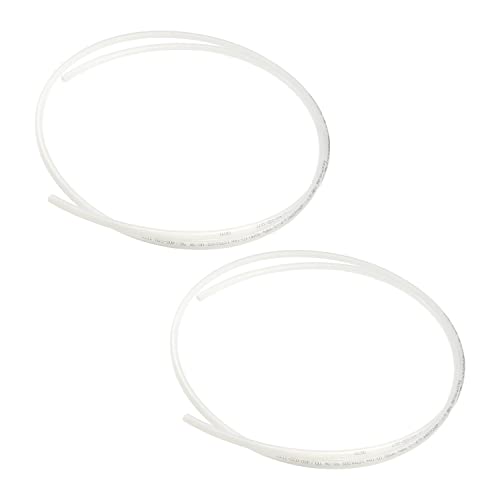 Othmro 2Pcs 8Mm Inner Diameter 10Mm Outer Diameter 1M Length Plastic Tubing Pneumatic Tubings Air Brake Tubings Nylon Pa11 Plastic Hard Tube For Irrigation Control Systems Instrument Lines Transparent #TOP4