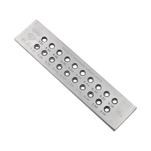 Placa de trefilado de alambre de acero de tungsteno redonda para reparación 5